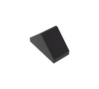 Gobricks 3044 Slope Brick 1x2 Double-Sided Sloped Brick 10 Pieces GDS-835 Compatible with Lego Building Blocks Color:Black