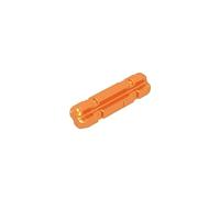Gobricks 32062 Limit Axle #2 15.5 10 Pieces High-Precision MOC Building Bricks Replacement Parts Compatible with Lego Bricks GDS-90569-Trans Orange