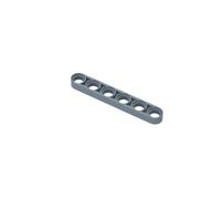 Gobricks 32063 Hole Arm Plate Technic Beam 1x6 Thin 10 Pieces GDS-694 Compatible with Lego Building Blocks Color:Sand Blue 135