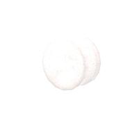 Gobricks 32123 Shaft Bolt Connection Technic Bush 1/2 Smooth with Axle Hole Reduced 50 Pieces GDS-616 Compatible with Lego Building Blocks Color:Milky White