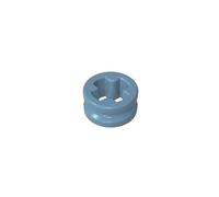 Gobricks 32123 Shaft Bolt Connection Technic Bush 1/2 Smooth with Axle Hole Reduced 50 Pieces GDS-616 Compatible with Lego Building Blocks Color:Sand Blue