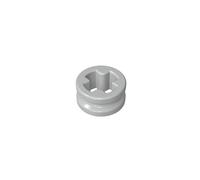Gobricks 32123 Shaft Bolt Connection Technic Bush 1/2 Smooth with Axle Hole Reduced 50 Pieces GDS-616 Compatible with Lego Building Blocks Color:Light Bluish Gray