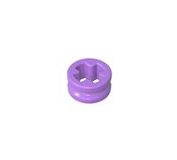 Gobricks 32123 Shaft Bolt Connection Technic Bush 1/2 Smooth with Axle Hole Reduced 50 Pieces GDS-616 Compatible with Lego Building Blocks Color:Medium Lavender