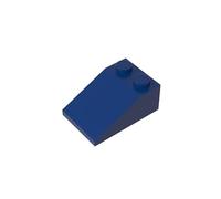 Gobricks 3298 Slope Brick 3x2 33° Sloped Brick 50 Pieces GDS-584 Compatible with Lego Building Blocks Color:Dark Blue