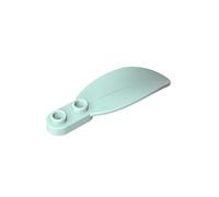 Gobricks 3565 Plant, Leaf 2x2 Round 50 Pieces High-Precision MOC Building Bricks Replacement Parts Compatible with Lego Bricks GDS-90532-Light Aqua