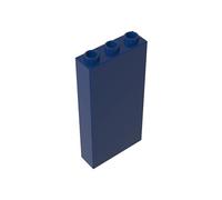 Gobricks 3755 1x3x5 Brick 10 Pieces High-Precision MOC Building Bricks Replacement Parts Compatible with Lego Bricks GDS-90320-Dark Blue