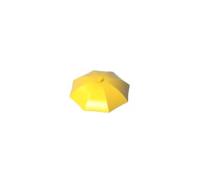 Gobricks 4094 Sun Umbrella 10 Pieces High-Precision MOC Building Bricks Replacement Parts Compatible with Lego Bricks GDS-90183-Yellow