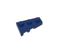 Gobricks 43722 Circular Plate Wedge Plate 3x2 Right 50 Pieces GDS-547 Compatible with Lego Building Blocks Color:Dark Blue