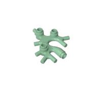 Gobricks 49577 Animal/Plant, Coral/Sea Weed 10 Pieces High-Precision MOC Building Bricks Replacement Parts Compatible with Lego Bricks GDS-90036-Sand Green