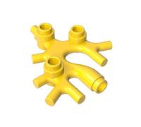 Gobricks 49577 Animal/Plant, Coral/Sea Weed 10 Pieces High-Precision MOC Building Bricks Replacement Parts Compatible with Lego Bricks GDS-90036-Yellow