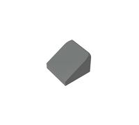 Gobricks 50746 Slope Brick 1x1x2/3 30° Sloped Brick 50 Pieces GDS-833 Compatible with Lego Building Blocks Color:Dark Bluish Gray