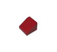 Gobricks 50746 Slope Brick 1x1x2/3 30° Sloped Brick 50 Pieces GDS-833 Compatible with Lego Building Blocks Color:Dark Red