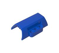 Gobricks 61069 Half Engine Block 1 Pieces High-Precision MOC Building Bricks Replacement Parts Compatible with Lego Bricks GDS-M030-Blue