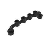 Gobricks 6140 Ornaments Bar 1x6 [Closed Studs] 10 Pieces GDS-729 Compatible with Lego Building Blocks Color:Black