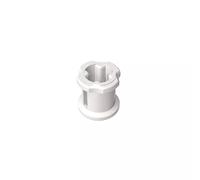 Gobricks 6590 Shaft Bolt Connection Technic Bush 50 Pieces GDS-617 Compatible with Lego Building Blocks Color:White