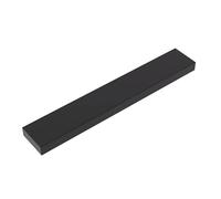 Gobricks 6636 Foundation Plate Tile 1x6 with Groove 50 Pieces GDS-564 Compatible with Lego Building Blocks Color:Black