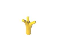 Gobricks 68211 Three Buds Sapling Tree Branch Antenna 50 Pieces High-Precision MOC Building Bricks Replacement Parts Compatible with Lego Bricks GDS-90470-Yellow