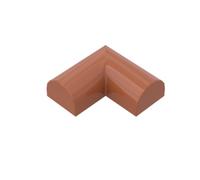 Gobricks 79756 Arched Brick 1x4x2/3 Curved Half-Circle Brick 20 Pieces GDS-90338 Compatible with Lego Building Blocks Color:Dark Orange 38