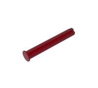 Gobricks 87083 Shaft Bolt Connection Technic Axle 4 with Stop 50 Pieces GDS-581 Compatible with Lego Building Blocks Color:Dark Red