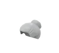 Gobricks 93217 Hairstyle Japanese Geisha/Samurai Hair Bun 10 Pieces GDS-90110 Compatible with Lego Building Blocks Color:Light Bluish Gray 194