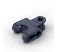 Gobricks 93571 Ball Joint Technic Axle Connector 2 x 3 with Ball Socket, Open Lower Axle Holes 10 Pieces Compatible with Lego Building Blocks Color:Dark Blue 055