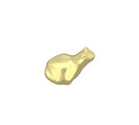 Gobricks Animals Frog Toad 10PCS Compatible with Lego GDS-M205 33320 Classic Bulk Toy MOC Color:Chrome Gold