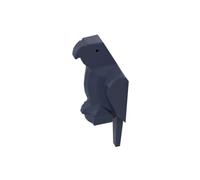 Gobricks Animals Parrot 10PCS Compatible with Lego 2546 GDS-90102 Classic Bulk Toy MOC Color:Dark Blue 140