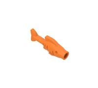 Gobricks Animals Small Fish 50PCS Compatible with Lego 64648 GDS-2120 Classic Bulk Toy MOC Color:Orange