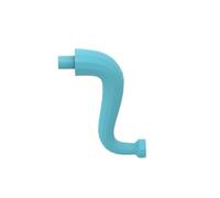 Gobricks Animals Trunk Animal Tailbone End 10PCS Compatible with Lego GDS-M301 43892 Classic Bulk Toy MOC Color:Medium Azure 322