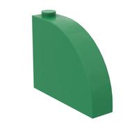 Gobricks Arched Brick 4X1X2 2/3 Arc Brick 10PCS Compatible with Lego 65734 GDS-90109 Classic Bulk Toy MOC Color:Green 28
