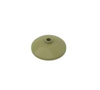 Gobricks Circular Plate Dish 3x3 Inverted [Radar] 15587 33688 35268 44882 56640 GDS-978 50Pieces Compatible with Lego Classic Bulk Toy MOC Color:Olive Green 330