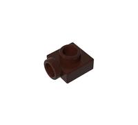 Gobricks Foundation Plate 1x1 Plate with Side Stud 50 Pieces GDS-90294 Compatible with Lego Building Blocks Color:Dark Brown