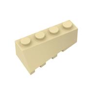 Gobricks GDS-1167 Wedge Sloped 45° 4x2 Right 50PCS Compatible with Lego Toy 43720 DIY Parts and MOC Components for Major Brick Brands Color:Tan 5