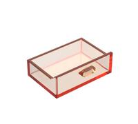 Gobricks GDS-1301 Cupboard 2x3 Drawer 50PCS Compatible with Lego Toy 4536 DIY Parts and MOC Components for Major Brick Brands Color:Trans Orange 182