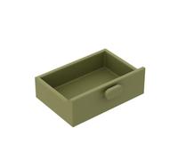 Gobricks GDS-1301 Cupboard 2x3 Drawer 50PCS Compatible with Lego Toy 4536 DIY Parts and MOC Components for Major Brick Brands Color:Olive Green 330