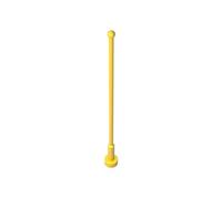 Gobricks GDS-1328 Antenna Whip, 8H, 50 Pieces Compatible with Lego 2569, 47094, 25699, DIY Parts and MOC Components for Large Brick Brands, Colour: Yellow 24