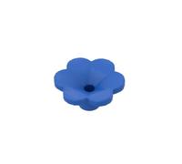 Gobricks GDS-2059 Plant, Outdoor Accessory Kit, Flower with 6 Rounded Petals and Pin 50PCS Compatible with Lego Toy 95831 DIY Parts and MOC Components for Major Brick Brands Color:Blue 23