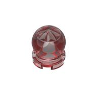 Gobricks GDS-2093 Equipment Crystal Ball Globe 2x2x2 50PCS Compatible with Lego Toy 30106 DIY Parts and MOC Components for Major Brick Brands Color:Trans Red 41