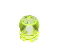 Gobricks GDS-2093 Equipment Crystal Ball Globe 2x2x2 50PCS Compatible with Lego Toy 30106 DIY Parts and MOC Components for Major Brick Brands Color:Trans Neon Green 49