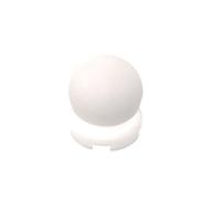 Gobricks GDS-2093 Equipment Crystal Ball Globe 2x2x2 50PCS Compatible with Lego Toy 30106 DIY Parts and MOC Components for Major Brick Brands Color:Milky White