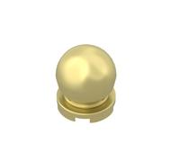 Gobricks GDS-2093 Equipment Crystal Ball Globe 2x2x2 50PCS Compatible with Lego Toy 30106 DIY Parts and MOC Components for Major Brick Brands Color:Chrome Gold