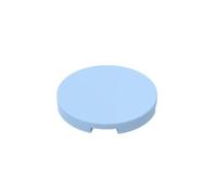 Gobricks GDS-21072 Tile Round 3x3 50PCS Compatible with Lego Toy DIY Parts and MOC Components for Major Brick Brands Color:Bright Light Blue 212