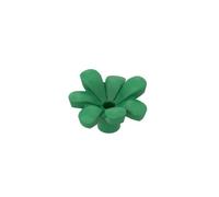 Gobricks GDS-2118 Plant, Flower, Minifig Accessory with 7 Thick Petals and Pin 50PCS Compatible with Lego Toy 32606 DIY Parts and MOC Components for Major Brick Brands Color:Green 28