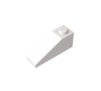 Gobricks GDS-586 Slope 33° 3x1 50PCS Compatible with Lego 4286 DIY Parts and MOC Components for Major Brick Brands Color:White