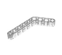 Gobricks GDS-672 Technic Beam 1 x 9 Bent (6-4) Thick 50PCS Compatible with Lego 6629 42149 DIY Parts and MOC Components for Major Brick Brands Color:Trans Clear 40