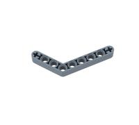 Gobricks GDS-672 Technic Beam 1x9 Bent (6-4) Thick 50PCS Compatible with Lego Toy 6629 42149 DIY Parts and MOC Components for Major Brick Brands Color:Sand Blue 135
