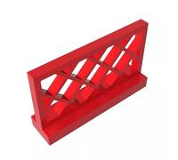 Gobricks GDS-882 Fence 1x4x2 50PCS Compatible with Lego Toy 3185 DIY Parts and MOC Components for Major Brick Brands Color:Red