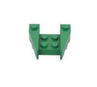 Gobricks GDS-947 Wedge 3x4 (Stud Notches) 50PCS Compatible with Lego Toy 50373 6146307 4230901 DIY Parts and MOC Components for Major Brick Brands Color:Green 28