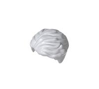 Gobricks Hairstyle 105 Mini Wig 20PCS Compatible with Lego 23186 GDS-2155 Classic Bulk Toy MOC Color:Gray White