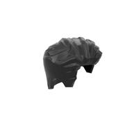 Gobricks Hairstyle 105 Mini Wig 20PCS Compatible with Lego 23186 GDS-2155 Classic Bulk Toy MOC Color:Black 26